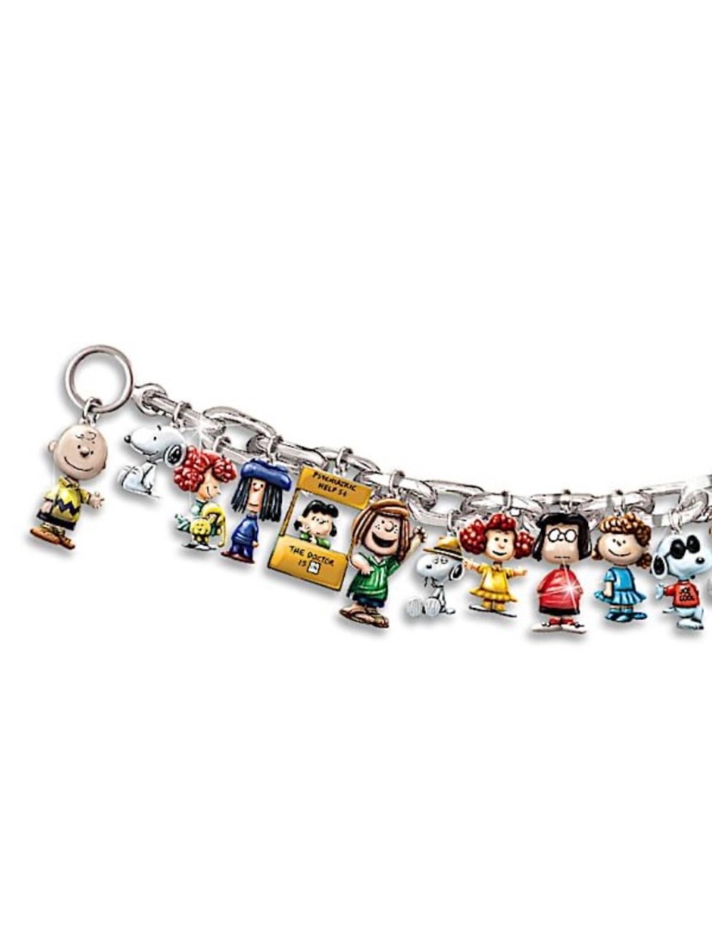 The Bradford Exchange Multicolor Peanuts Charm Bracelet - Picture 2 of 4